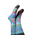 Cool socks Blue patern