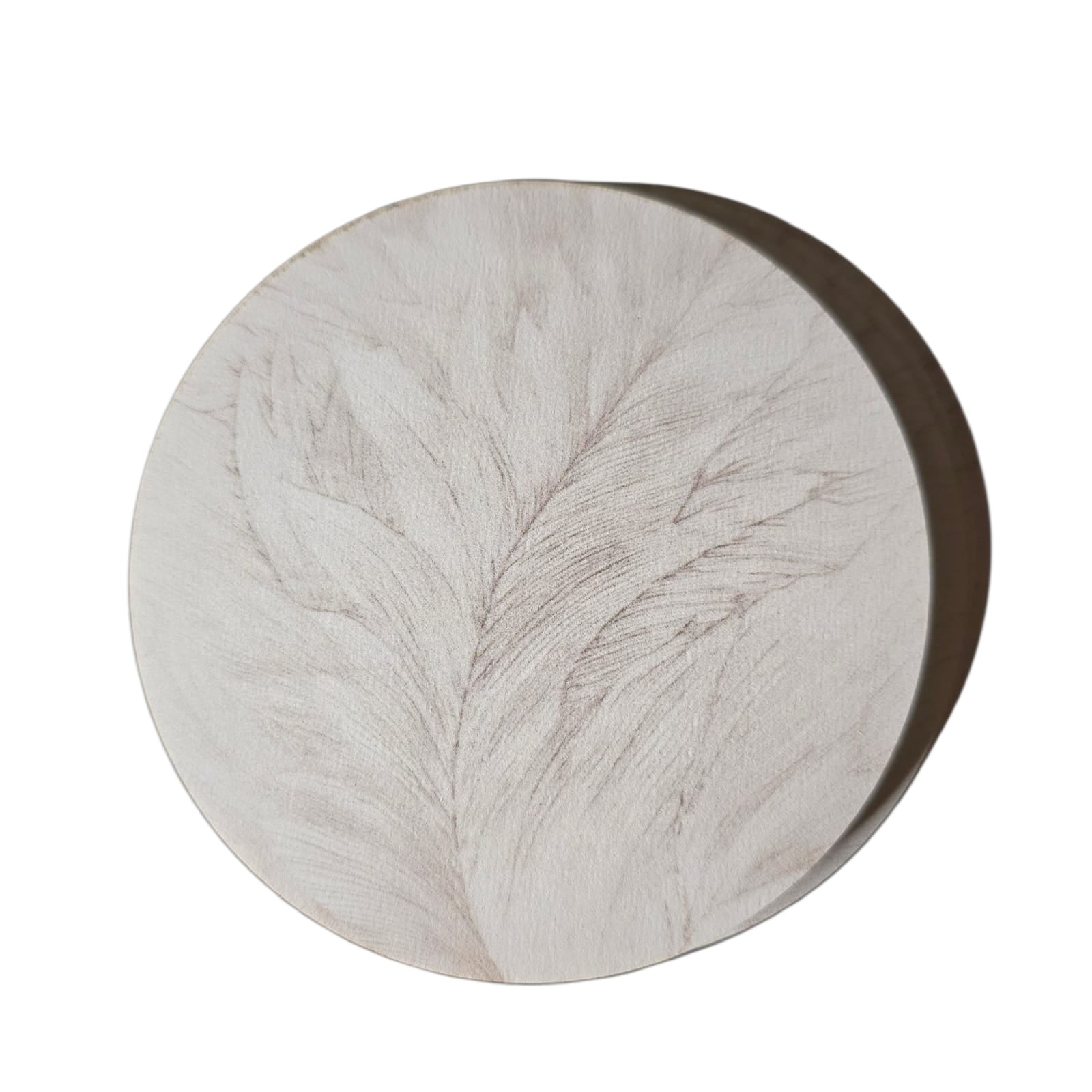 Coasters - feathers (pack of 6)