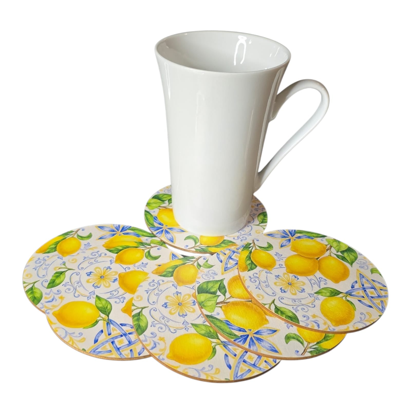 Coasters - lemons (pack of 6)