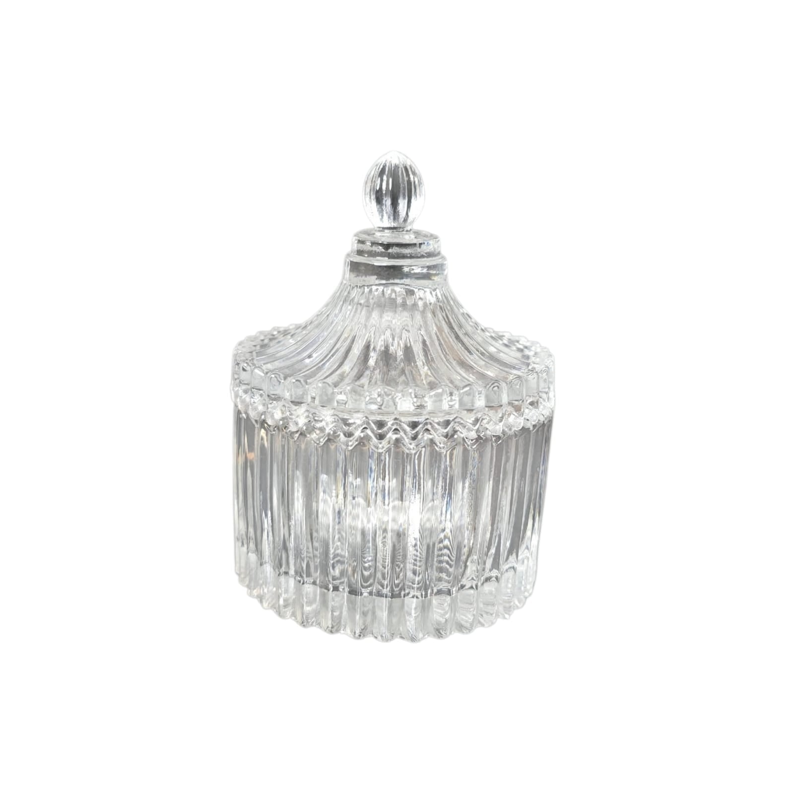Chrystal glass pot small