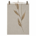 Table runner bohemian style - leaf pattern