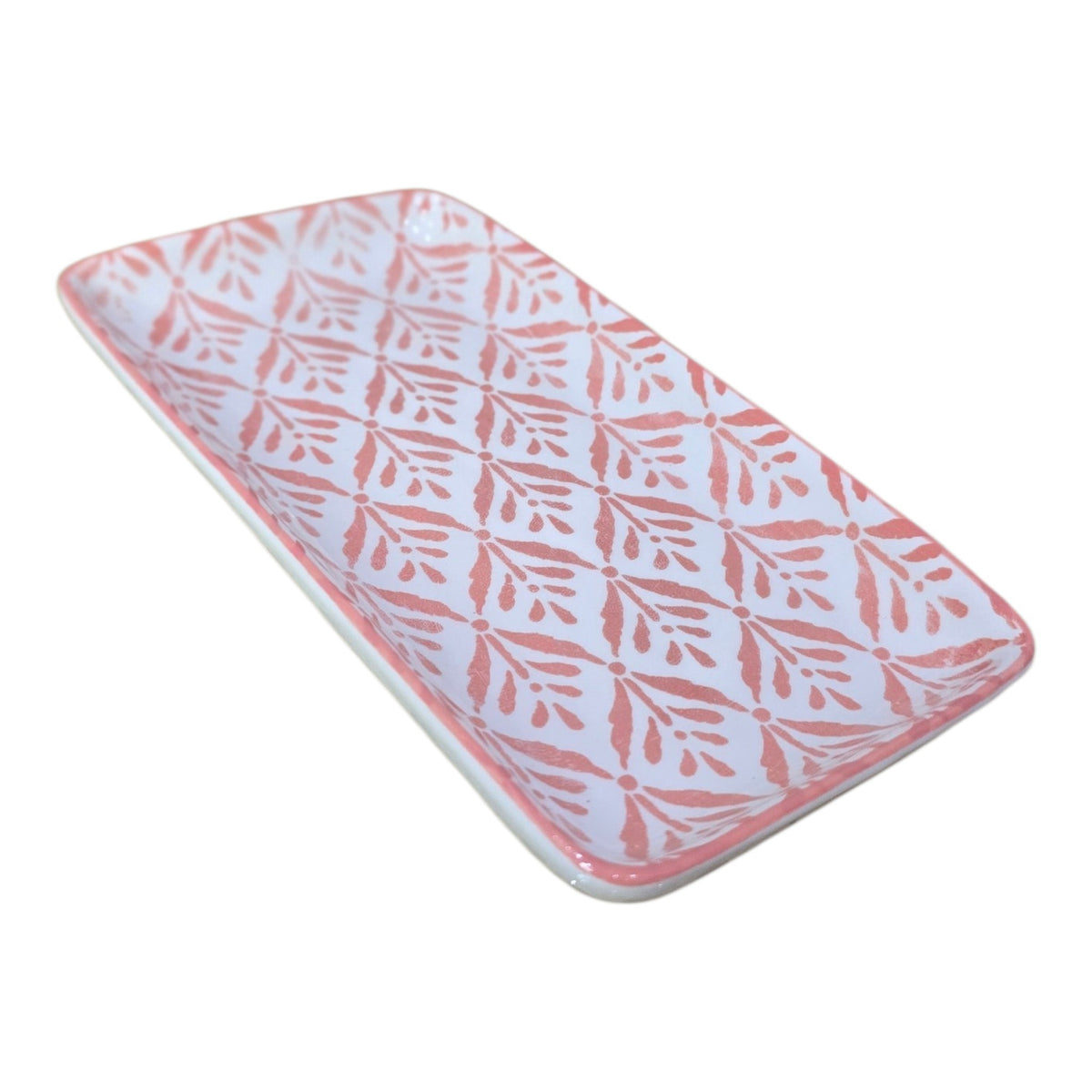 Ceramic rectangular plate