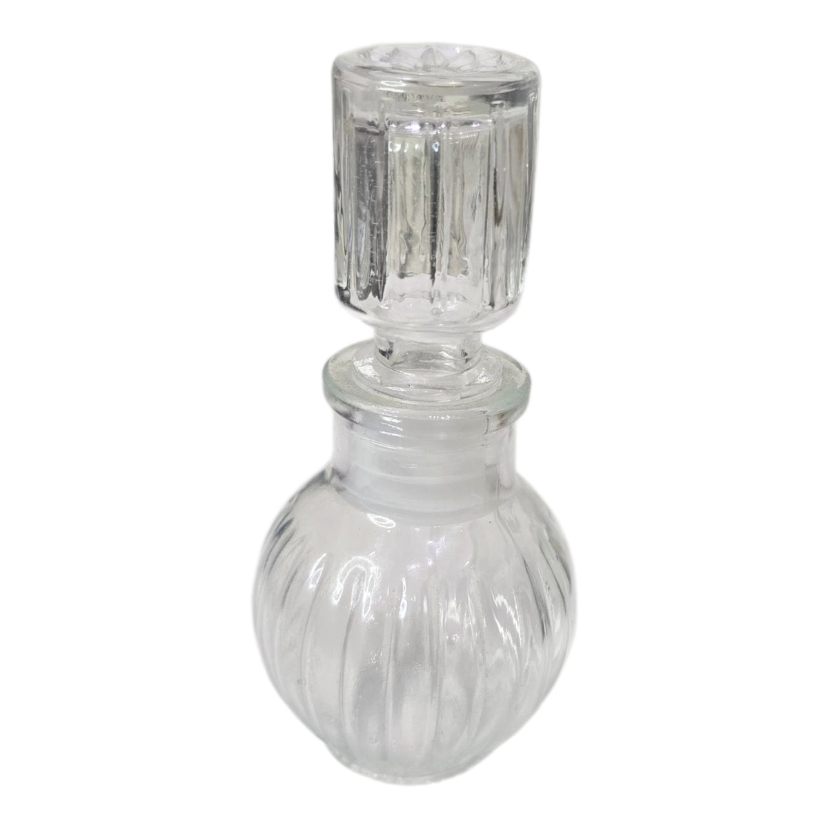 Decorative glass bottle