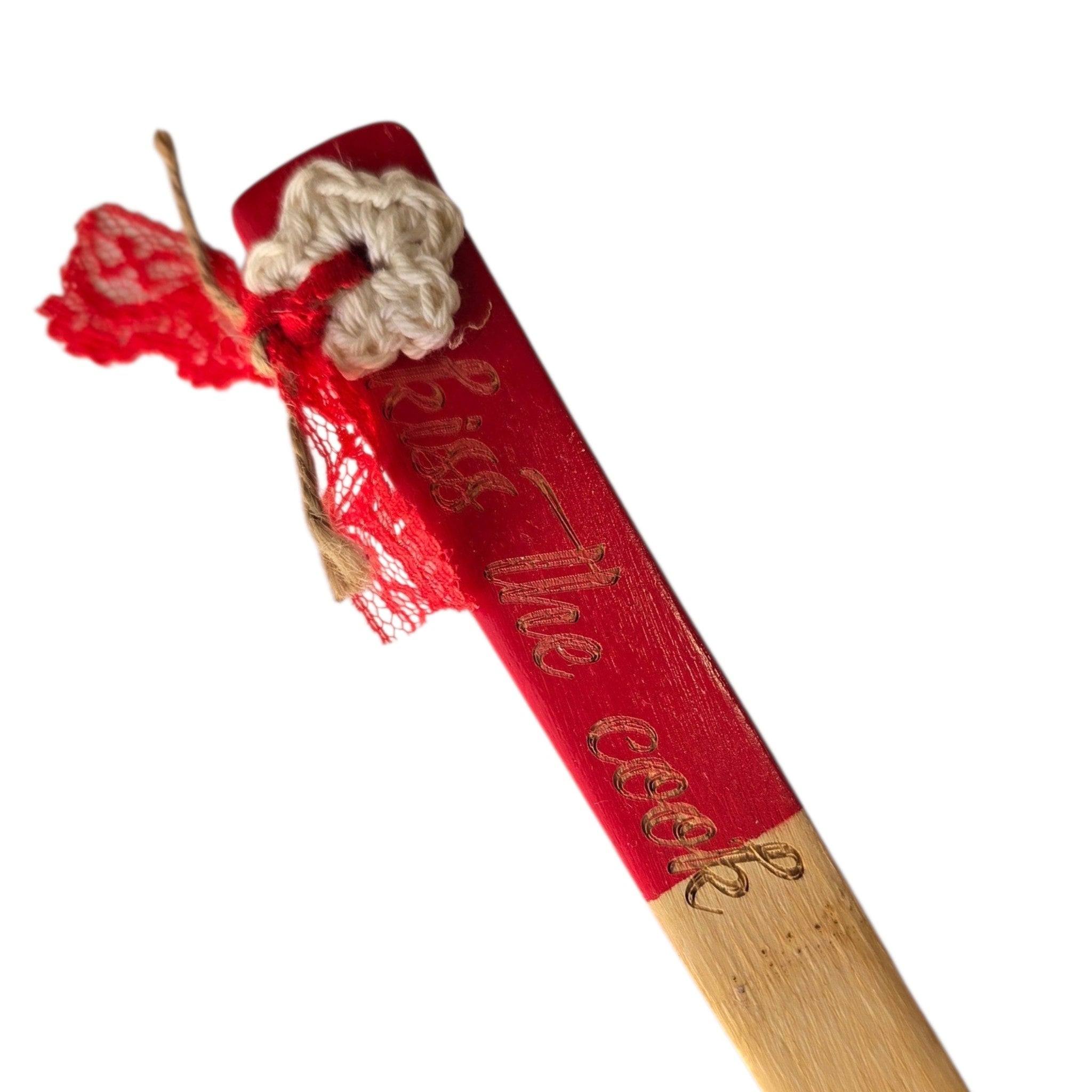 wooden spoon red