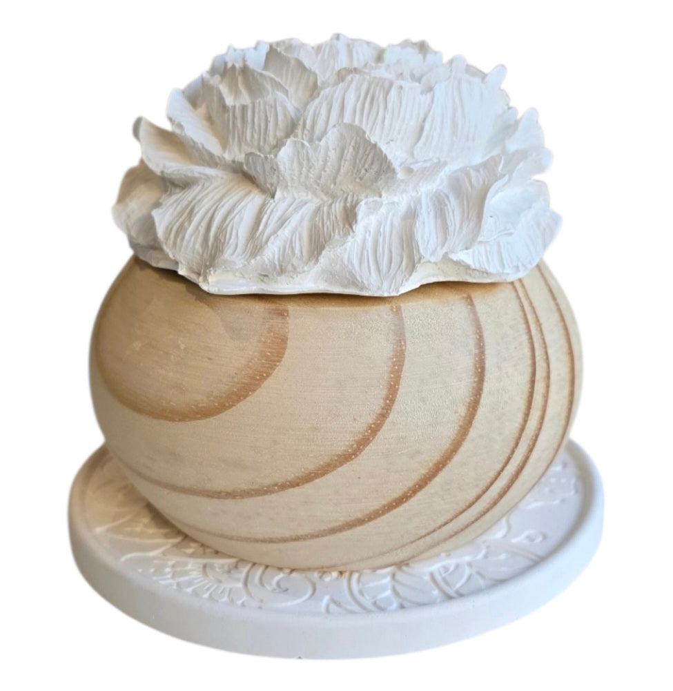 Wooden rose diffuser