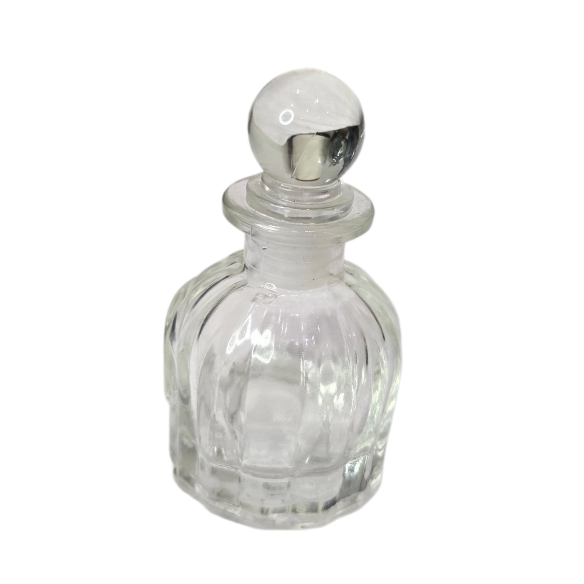 Decorative glass bottle