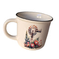windpomp white mugs set 6