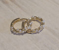 Small pearls hoops