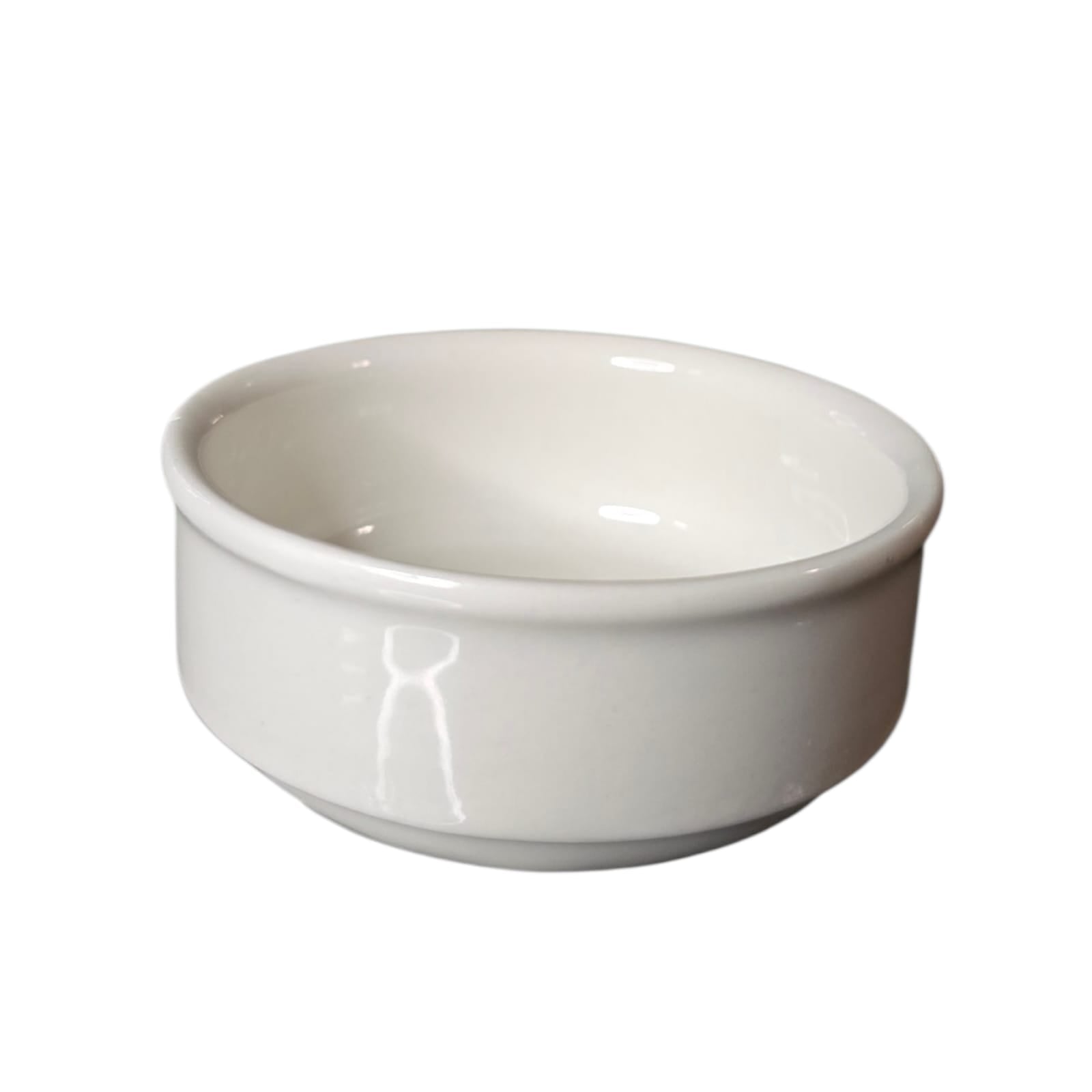 white round sauce bowl small