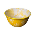 Printed bowl - Yellow